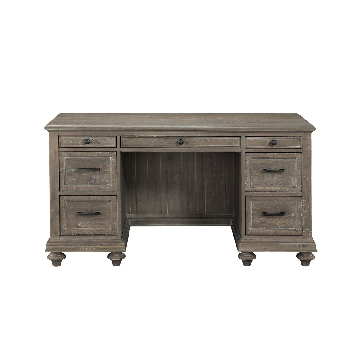 Cardano Driftwood Light Brown Executive Desk