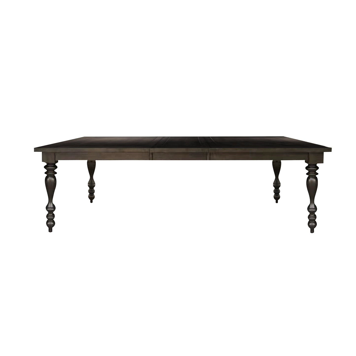 Begonia Grayish Brown Extendable Dining Table