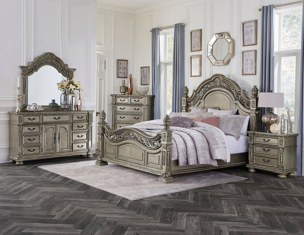 Catalonia Platinum Gold Dresser