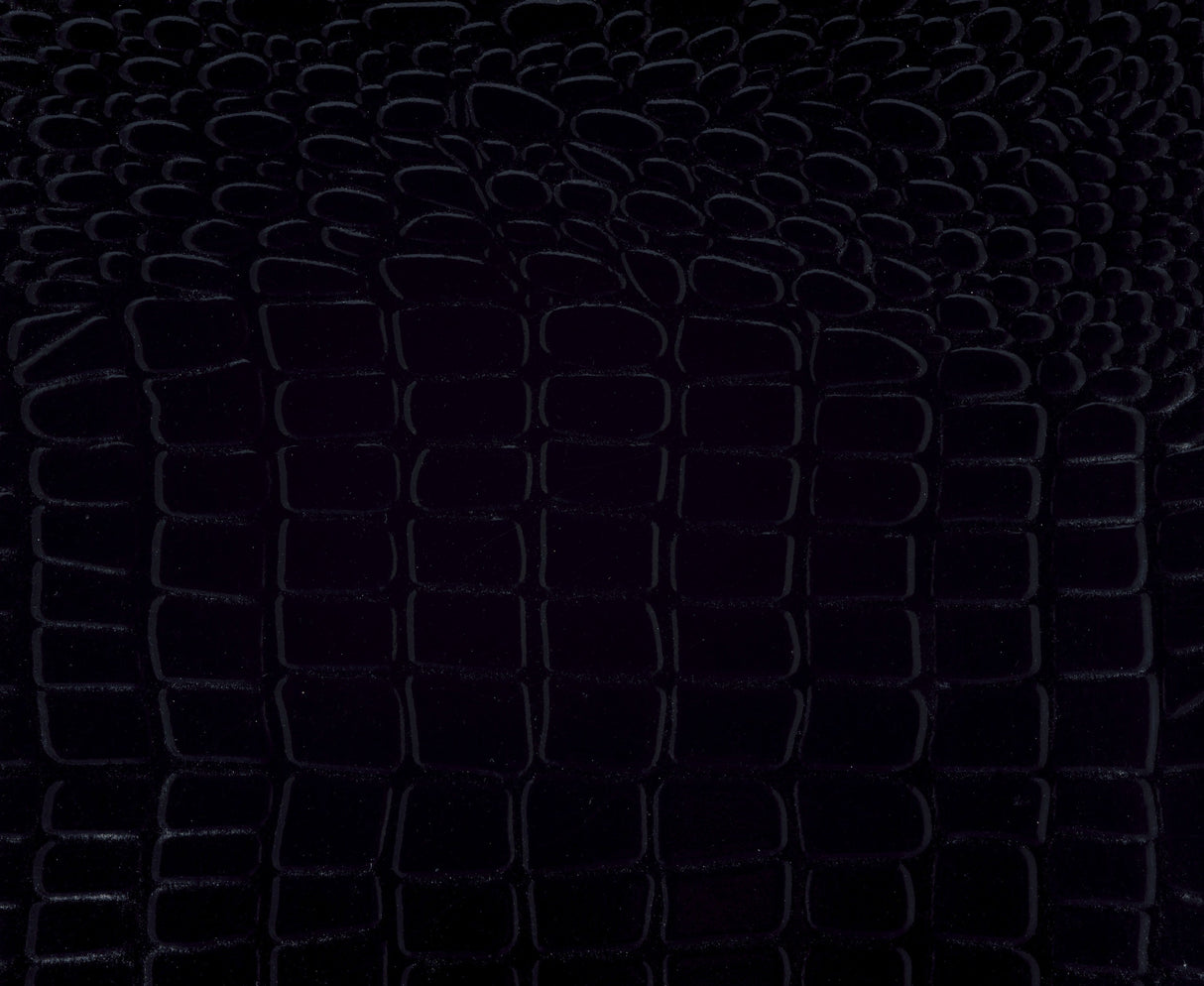 Allura Black King LED Upholstered Panel Bed