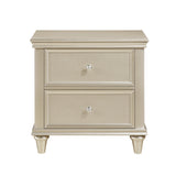 Celandine Silver Nightstand