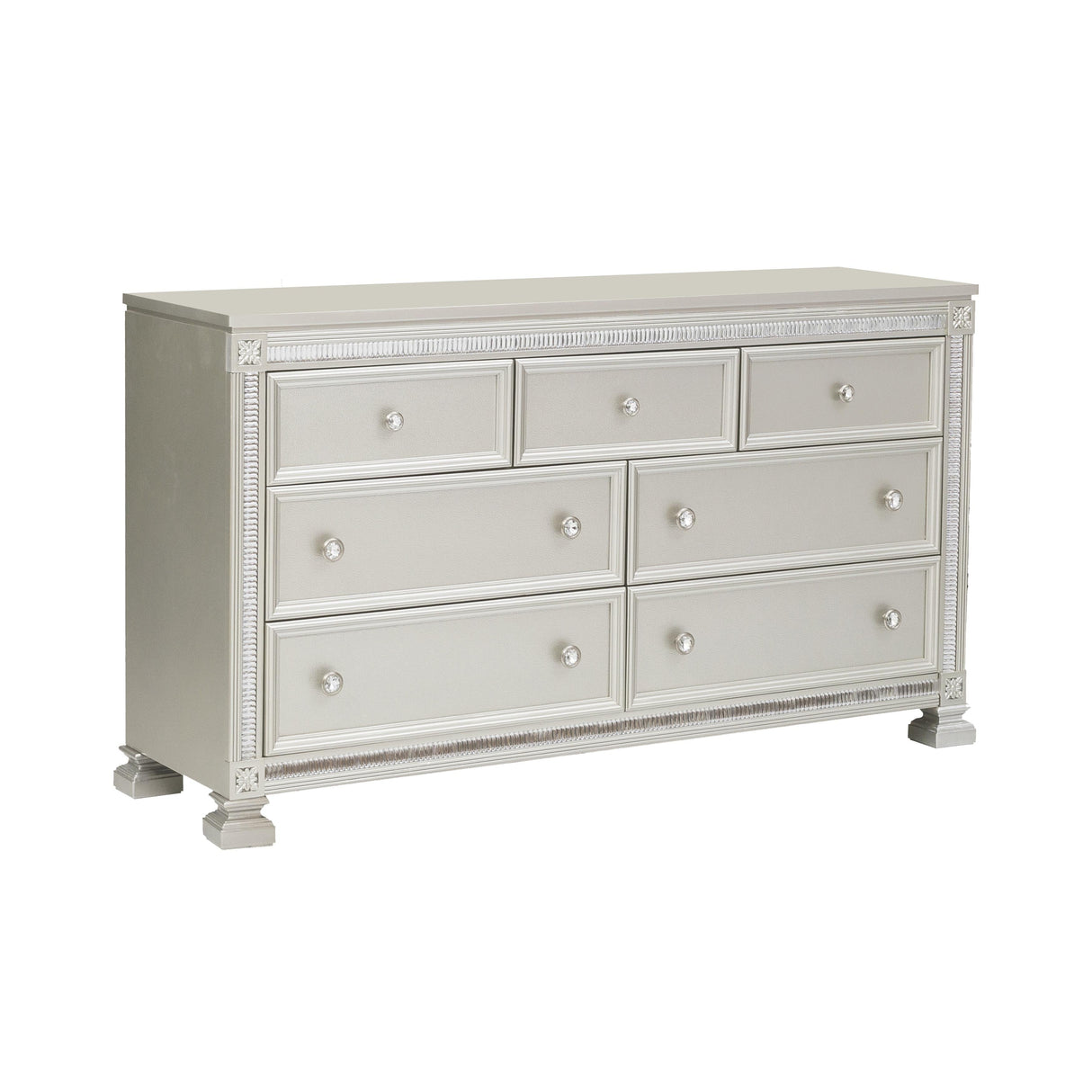 Bevelle Silver Dresser