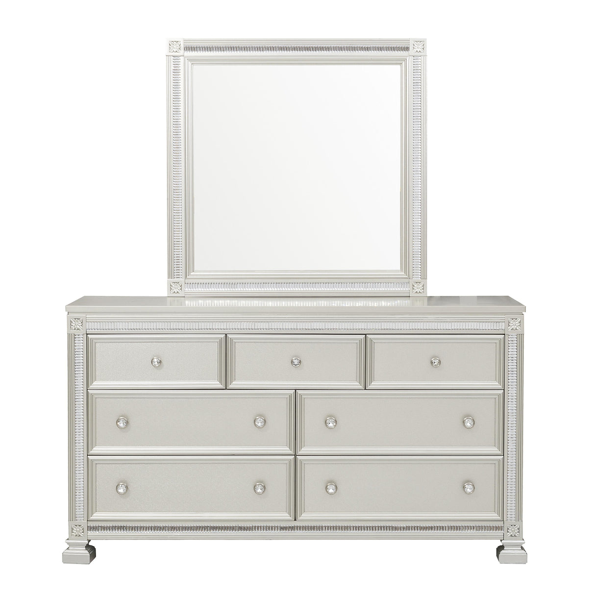 Bevelle Silver Dresser