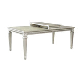 Bevelle Silver Extendable Dining Table
