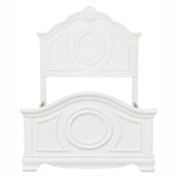 Lucida White Twin Panel Bed