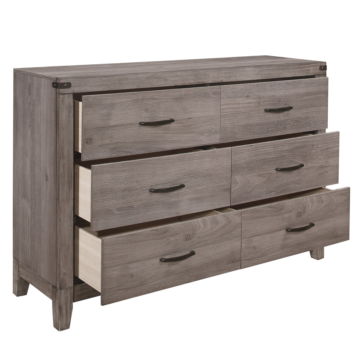 Woodrow Brownish Gray Dresser