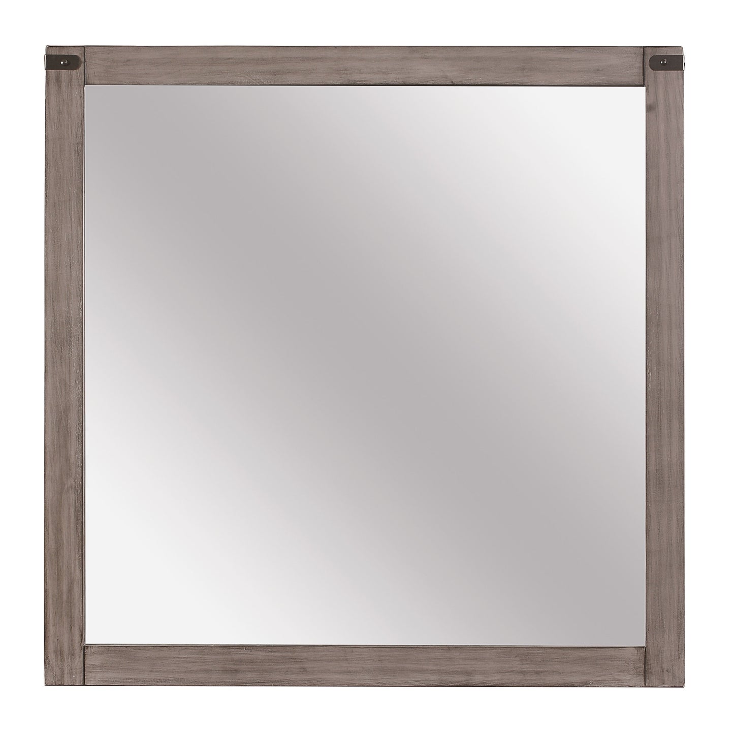 Woodrow Brownish Gray Mirror (Mirror Only)