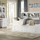 Meghan White Twin Lounge Storage Bed