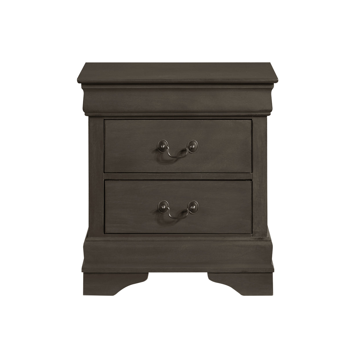 Mayville Stained Gray Nightstand