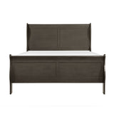 Mayville Stained Gray Full Sleigh Bed