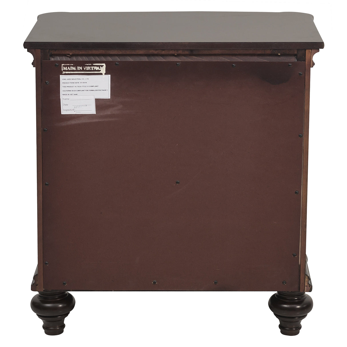 Marston Dark Cherry Nightstand