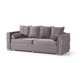 Lotus Grey Living Room Set