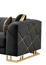 S902 Designer (Black) Living Room Set