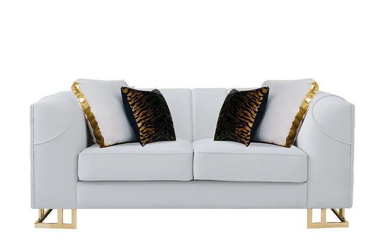 S901 Designer (Off-White) Living Room Set