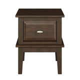 Minot Brown Cherry End Table