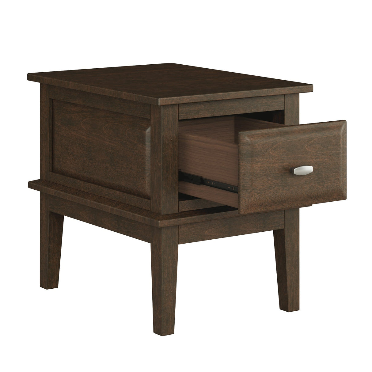 Minot Brown Cherry End Table