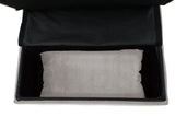 Garrell Brownish Gray Velvet Lift Top Storage Bench with Pull-out Bed