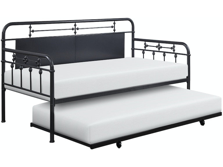 Blanchard Black Daybed With Trundle