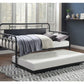 Blanchard Black Daybed With Trundle