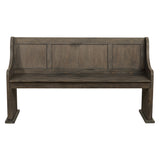 Toulon Dark Oak Dining Bench