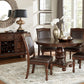 Lordsburg Brown Chery Round Dining Table
