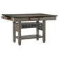 Granby Antique Gray Counter Height Table