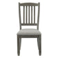 Granby Antique Gray Side Chair, Set of 2