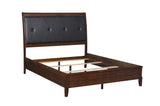 Cotterill Cherry King Upholstered Panel Bed