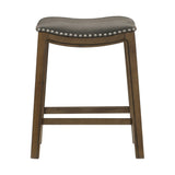 Ordway Gray/Brown Counter Height Stool, Gray