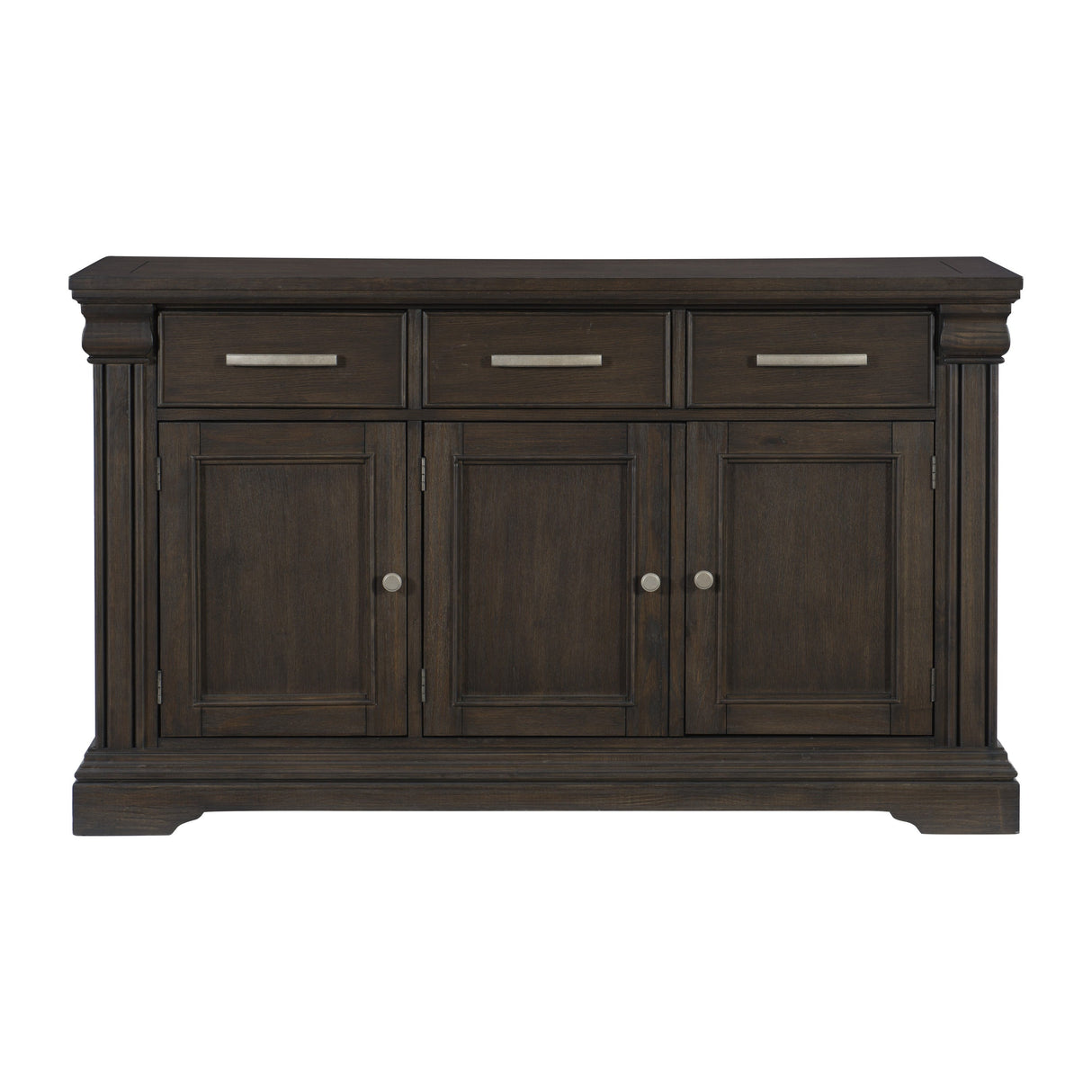 Southlake Wire Brushed Rustic Brown Server