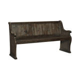 Gloversville Brown Dining Bench