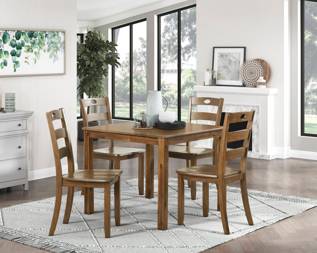 solid cherry dining table set