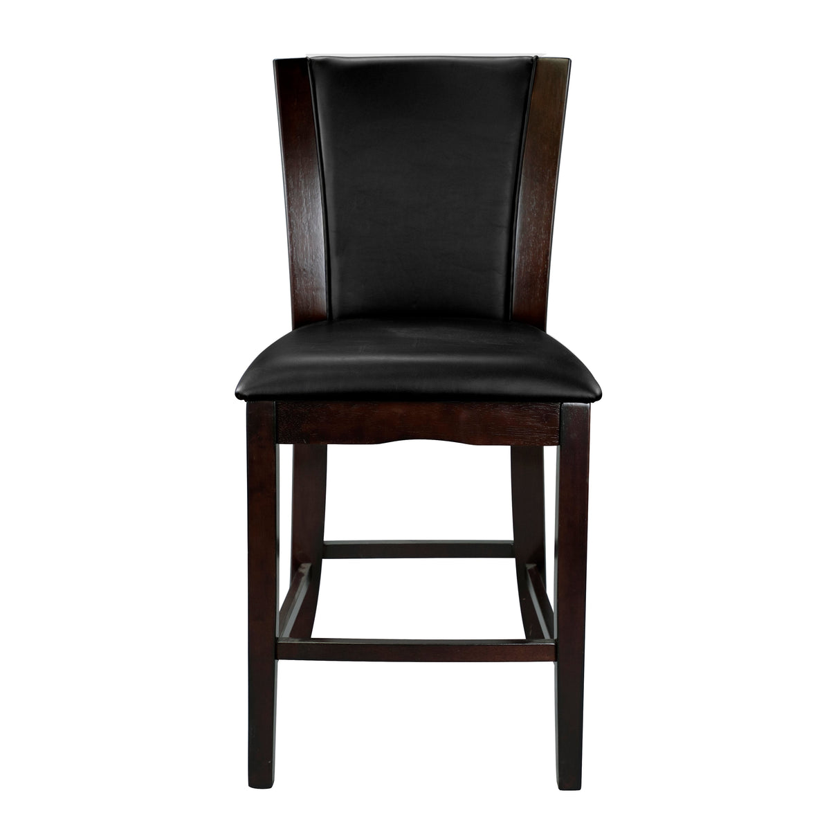Daisy Dark Brown Counter Height Chair, Set of 2