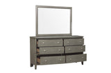 Cotterill Gray Upholstered Panel Youth Bedroom Set