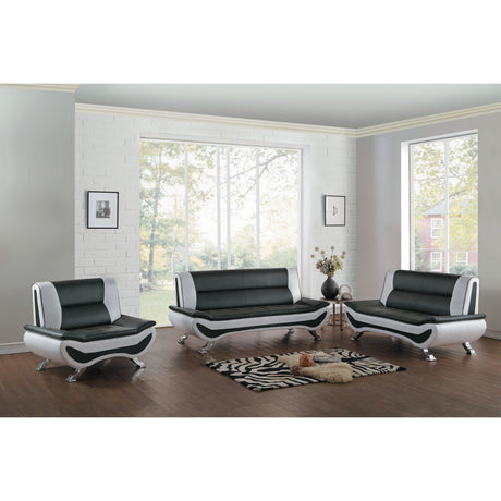 Black And White Living Room Set