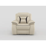 Amite Beige Glider Reclining Chair