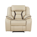 Amite Beige Power Reclining Chair