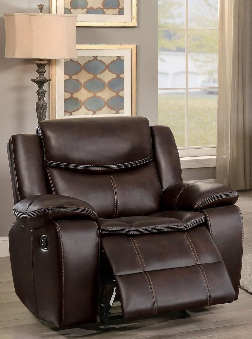 Bastrop Brown Reclining Chair