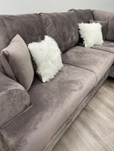 Groovy Smoke RAF Chaise Sectional
