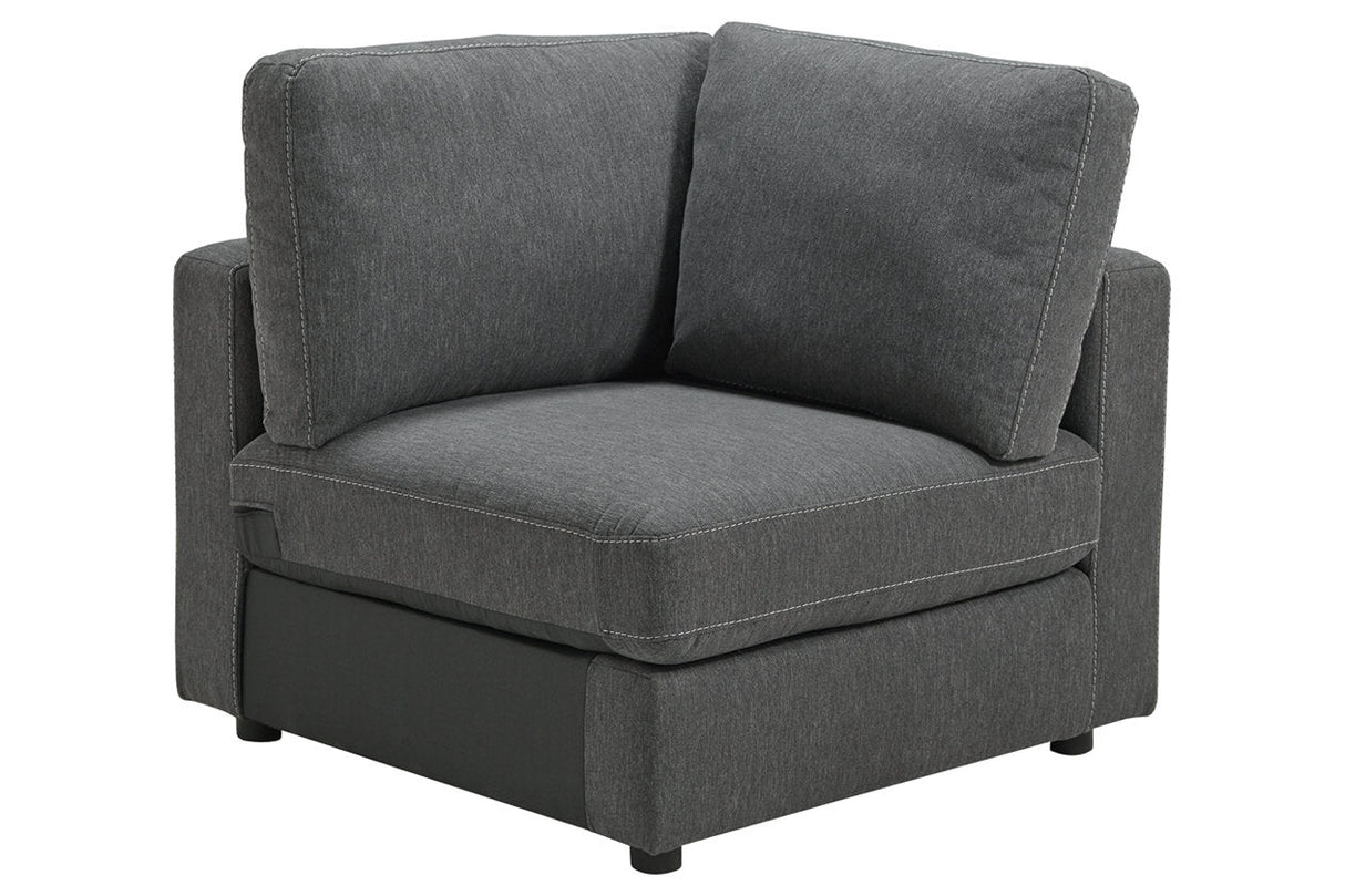 Candela Charcoal 4-Piece Sectional