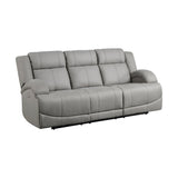 Camryn Gray Power Double Reclining Sofa
