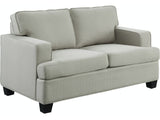 Elmont Khaki Loveseat