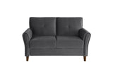 Gray Sofa And Loveseat Set