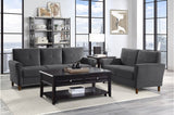 Gray Sofa And Loveseat Set