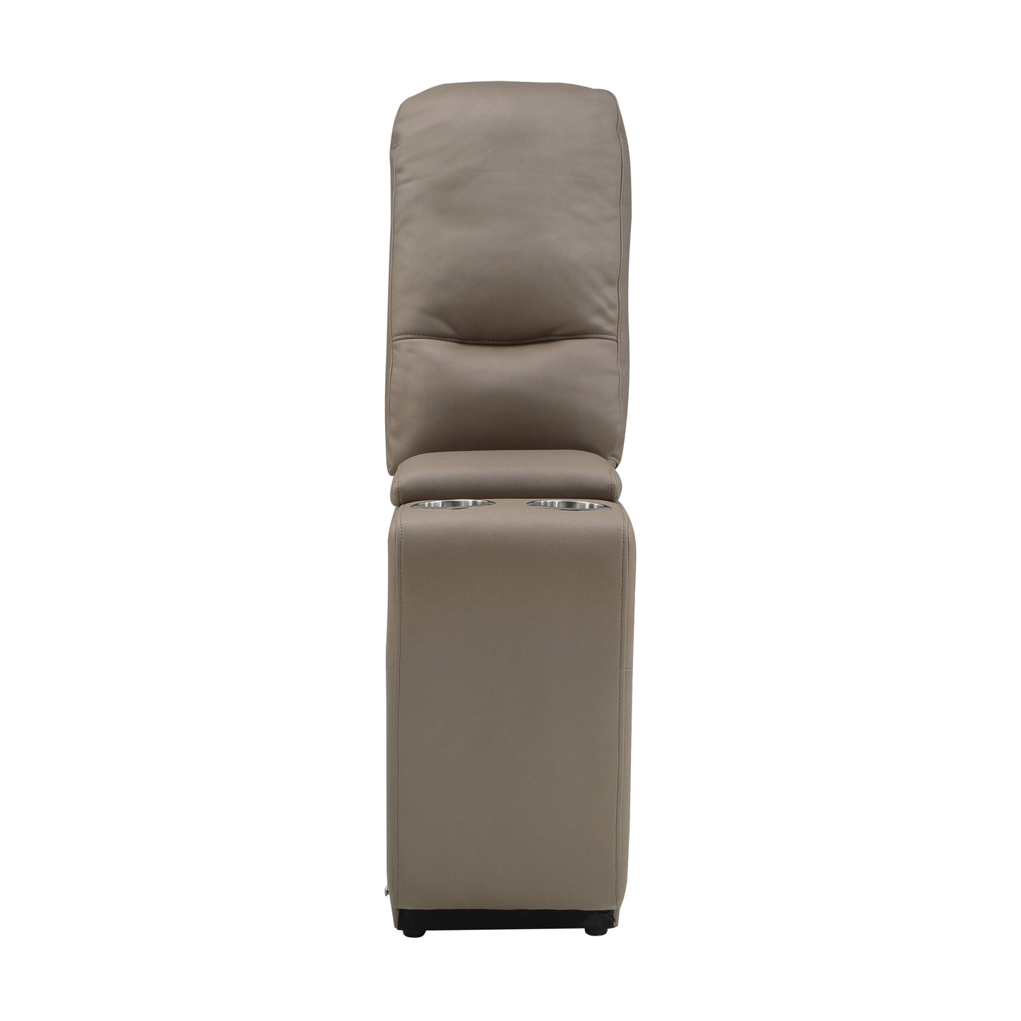 LeGrande Taupe Modular LAF Power Reclining Sectional