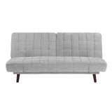 Driggs Silver Gray Elegant Lounger