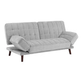 Driggs Silver Gray Elegant Lounger