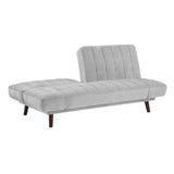 Driggs Silver Gray Elegant Lounger