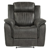 Centeroak Brownish Gray Reclining Chair