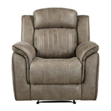 Centeroak Sandy Brown Reclining Chair